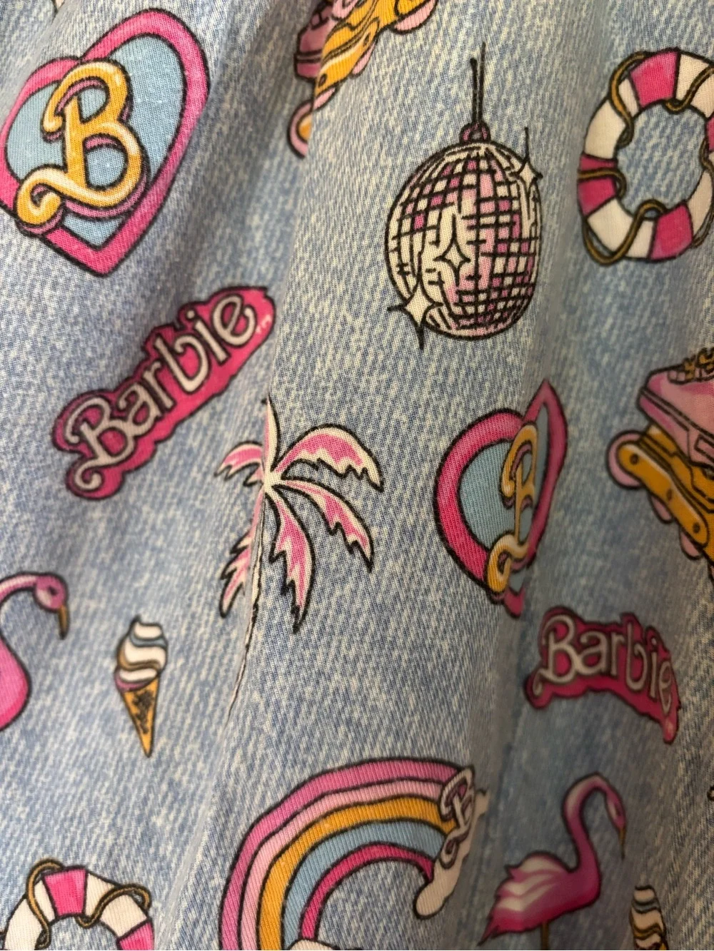 MeUndies x Barbie Print Women's Sleep Shorts - Picture 3 of 6